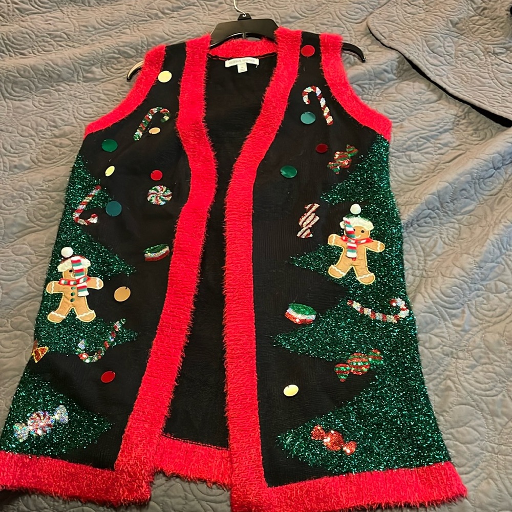 Holiday / Christmas Long Sweater Vest